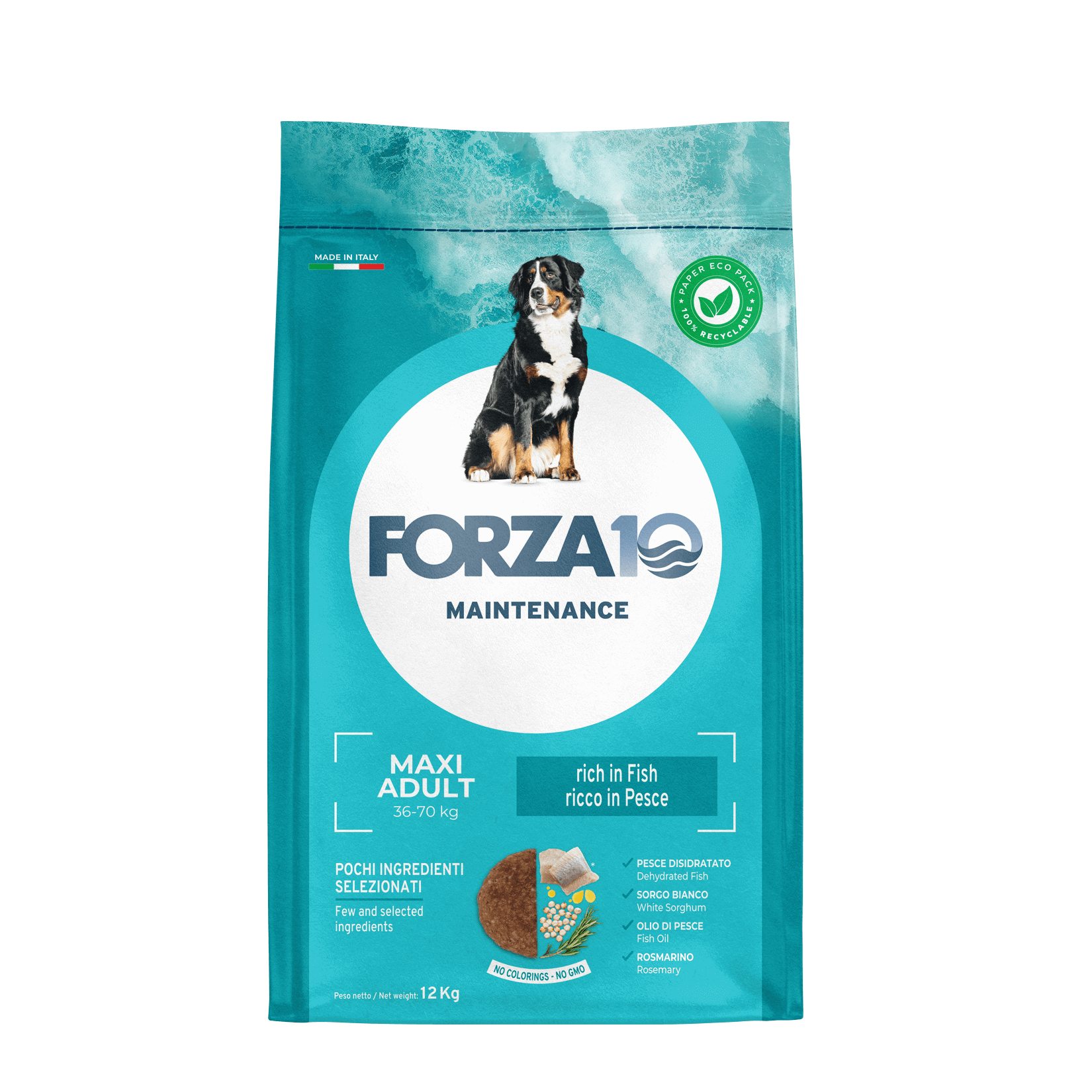 Forza10 Maintenance Maxi Adult ar zivīm 12kg