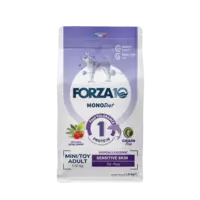 Forza10 MonoDiet Sensitive Skin Mini/Toy Adult ar zivīm 1,5kg