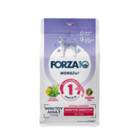 Forza10 MonoDiet Sensitive Digestion Mini/Toy Adult ar zivīm 1,5kg