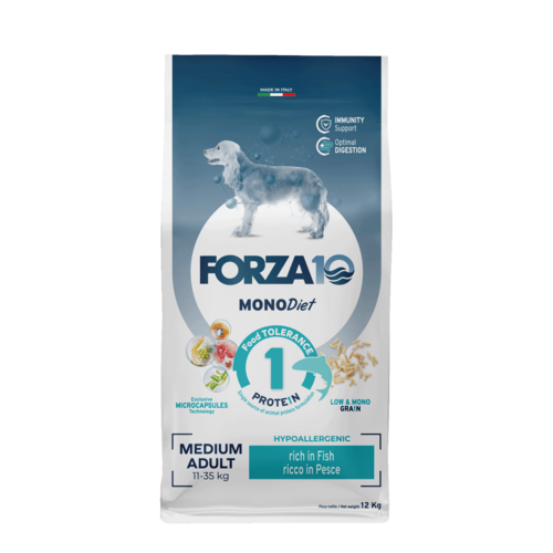Forza10 MonoDiet Medium Adult ar zivīm 12kg