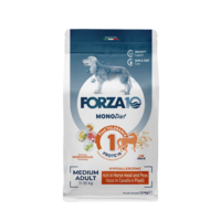 Forza10 MonoDiet Medium Adult with horse meat and peas 1.5kg