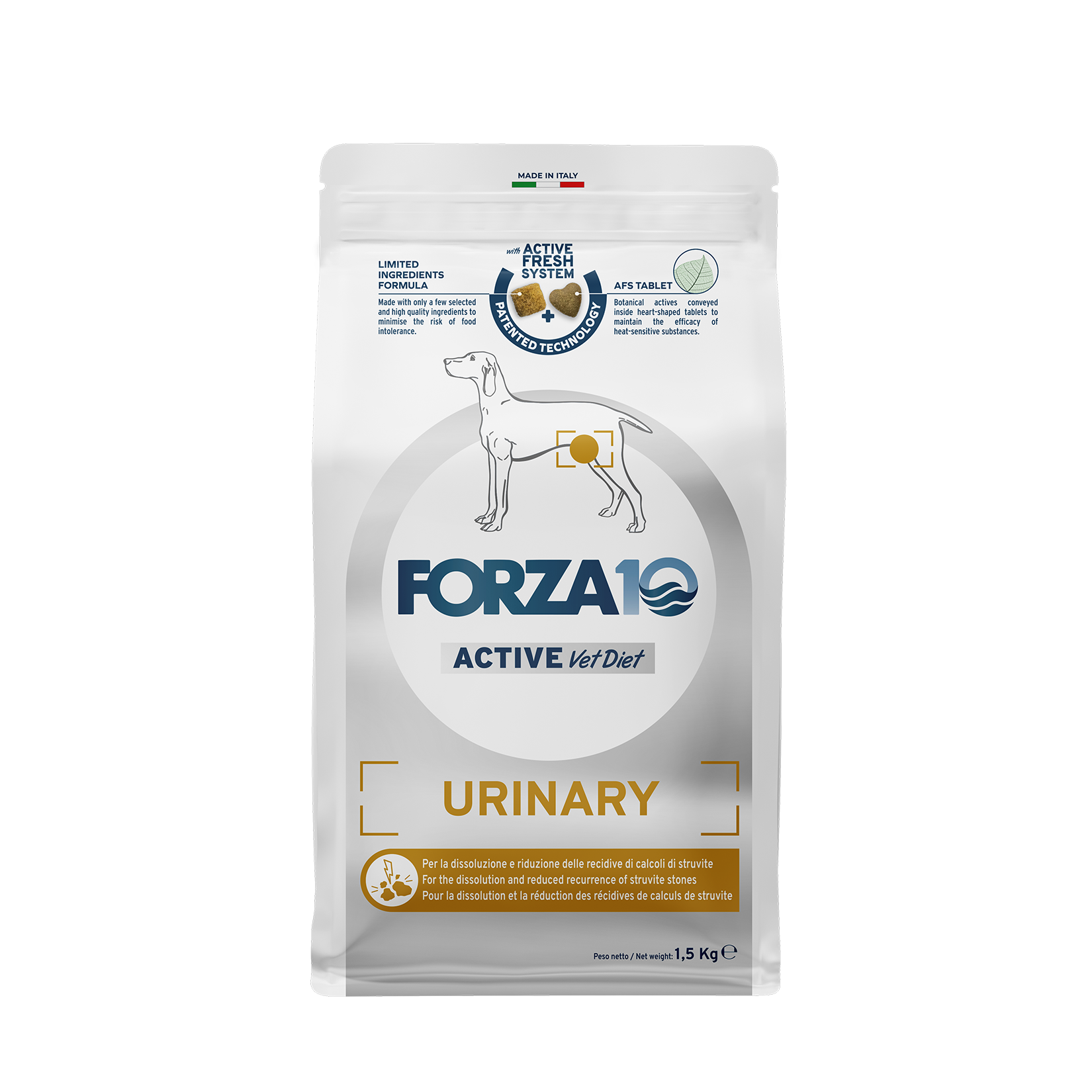 Forza10 Active VetDiet Urinary All Size 1,5kg