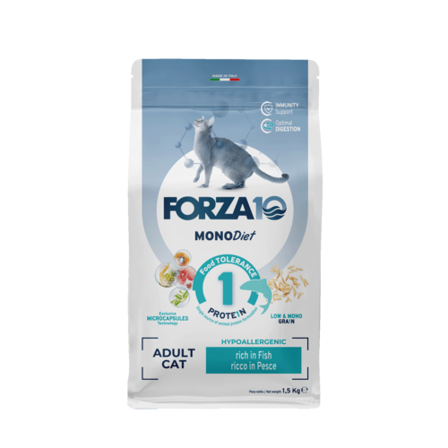 Forza10 MonoDiet Adult Cat with fish 1.5kg