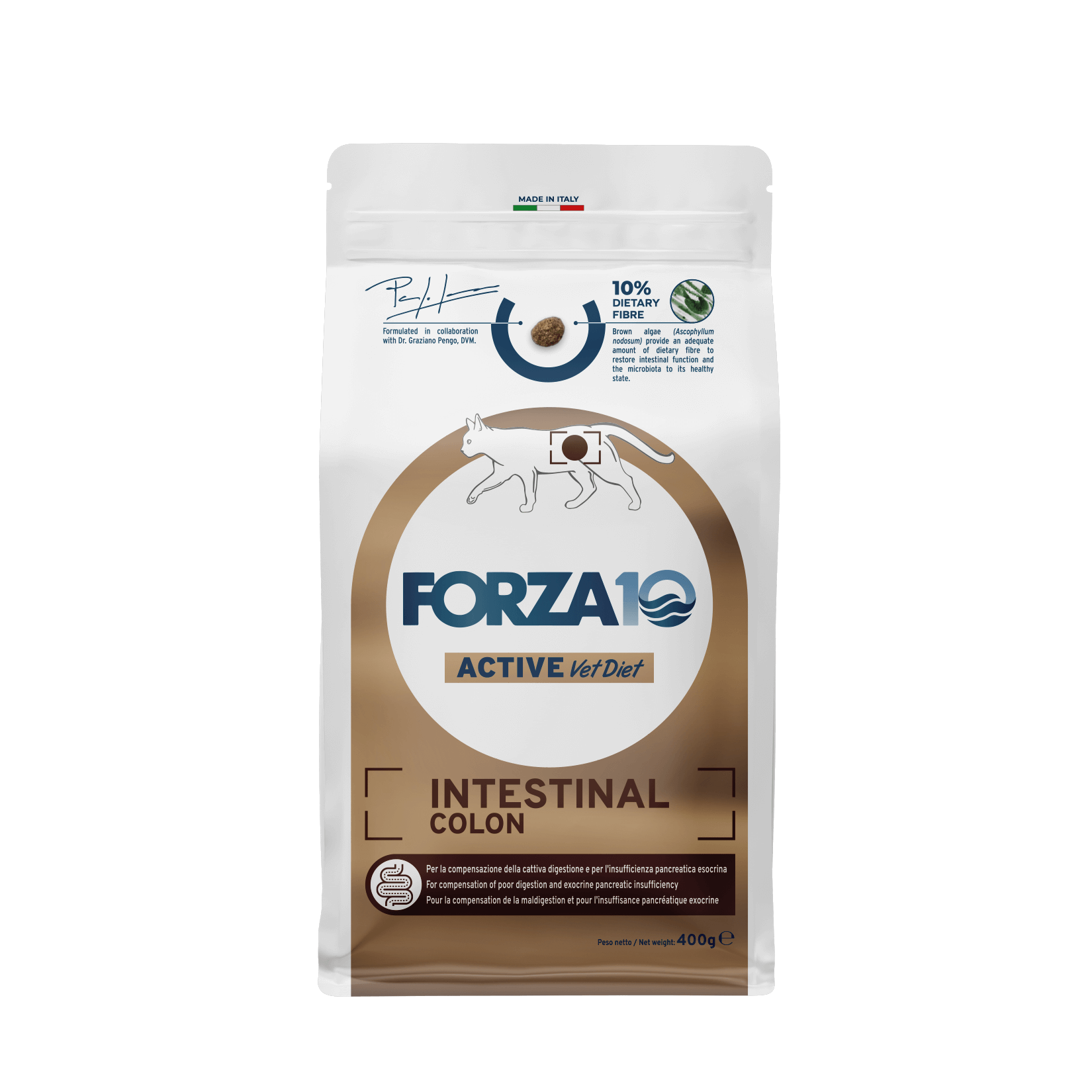Forza10 Active VetDiet Cat Intestinal Colon 400g