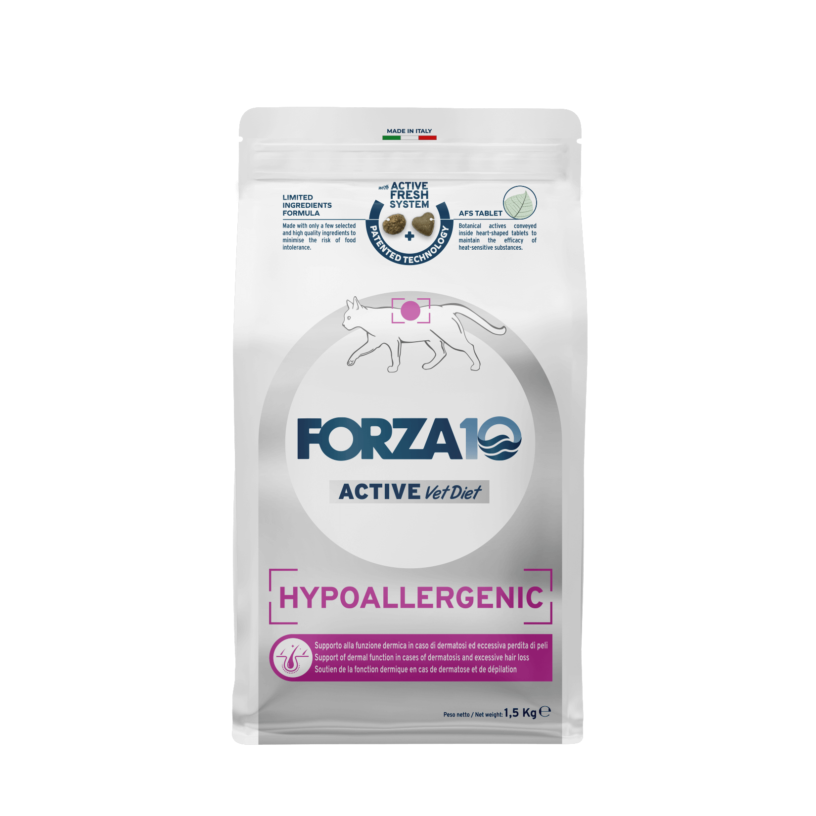 Forza10 Active VetDiet Cat Hypoallergenic 1,5kg