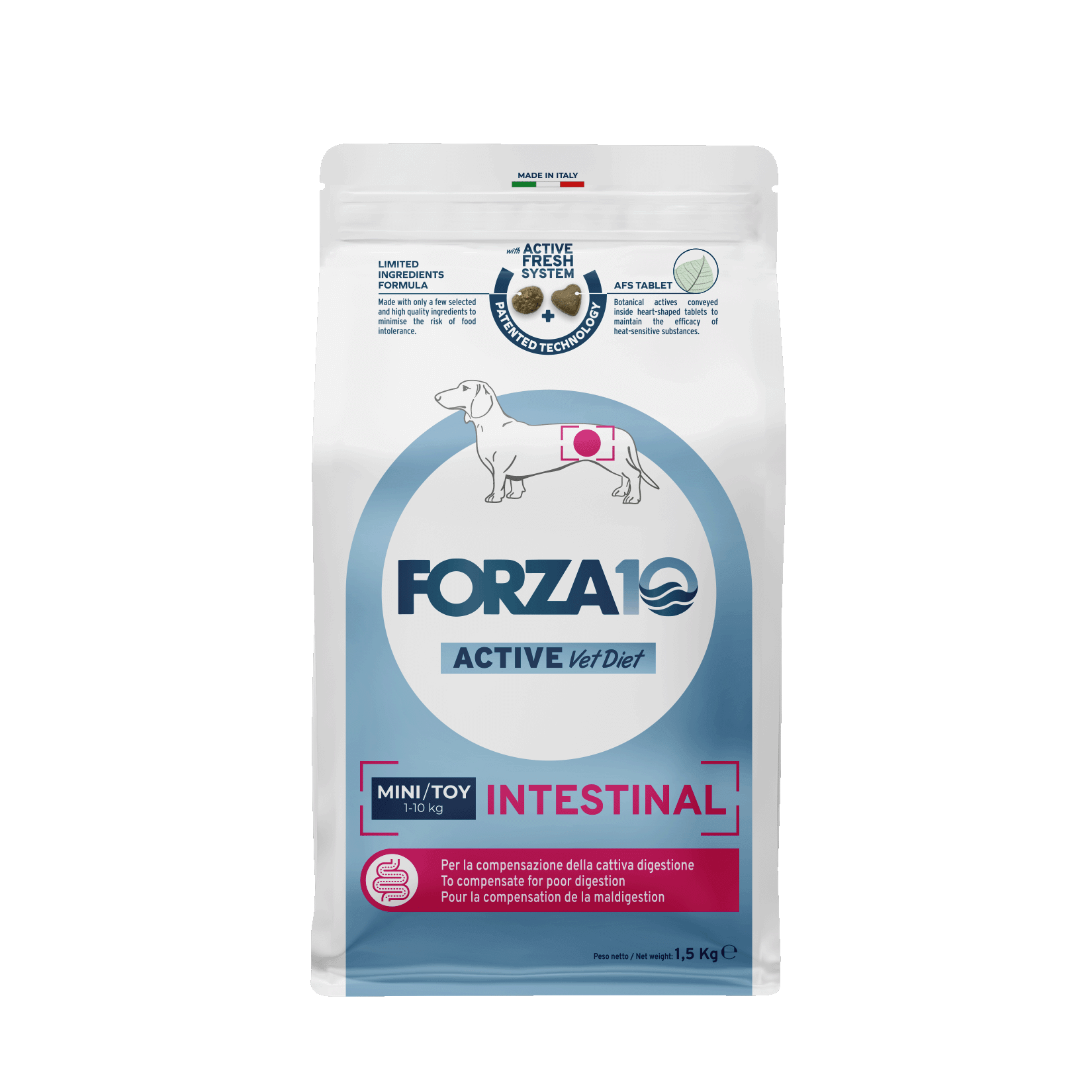 Forza10 Active VetDiet Intestinal  Mini/Toy 1,5kg