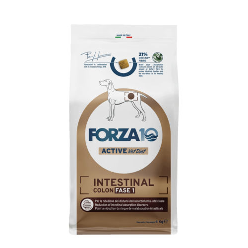 Forza10 Active VetDiet Intestinal Colon FASE 1 ar zivīm 4kg
