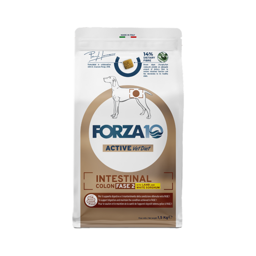 Forza10 Active VetDiet Intestinal Colon PHASE 2 with lamb and sorghum 1.5kg