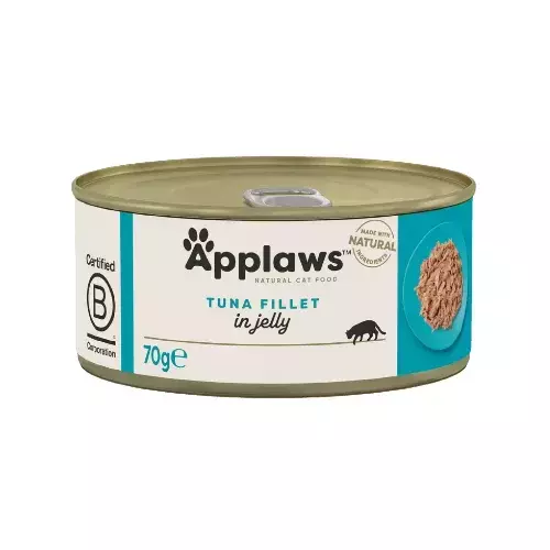 CAT FOOD TUNA FILLET IN JELLY 70G
