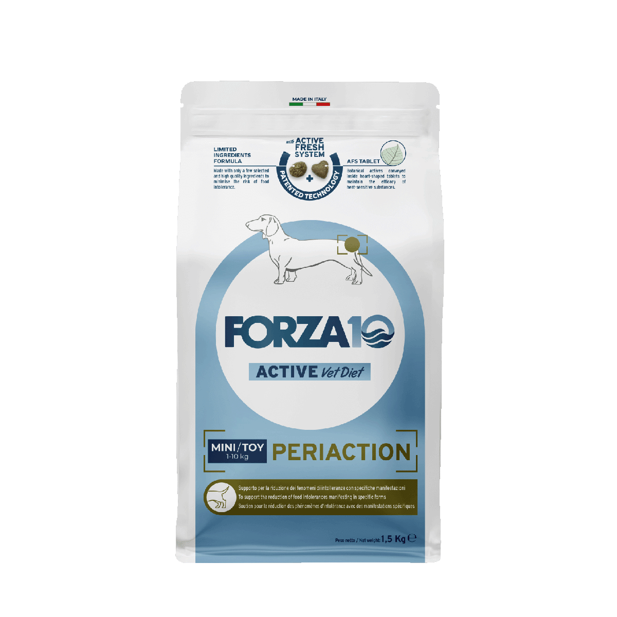 Forza10 Active VetDiet Periaction Mini/Toy 1,5kg