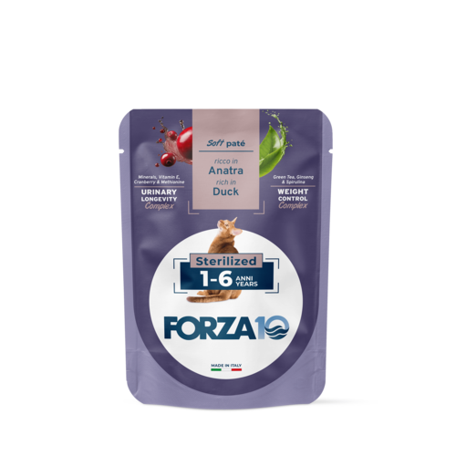 Forza10 BotaniCat pastēte sterilizētiem kaķiem ar pīli 24x80g