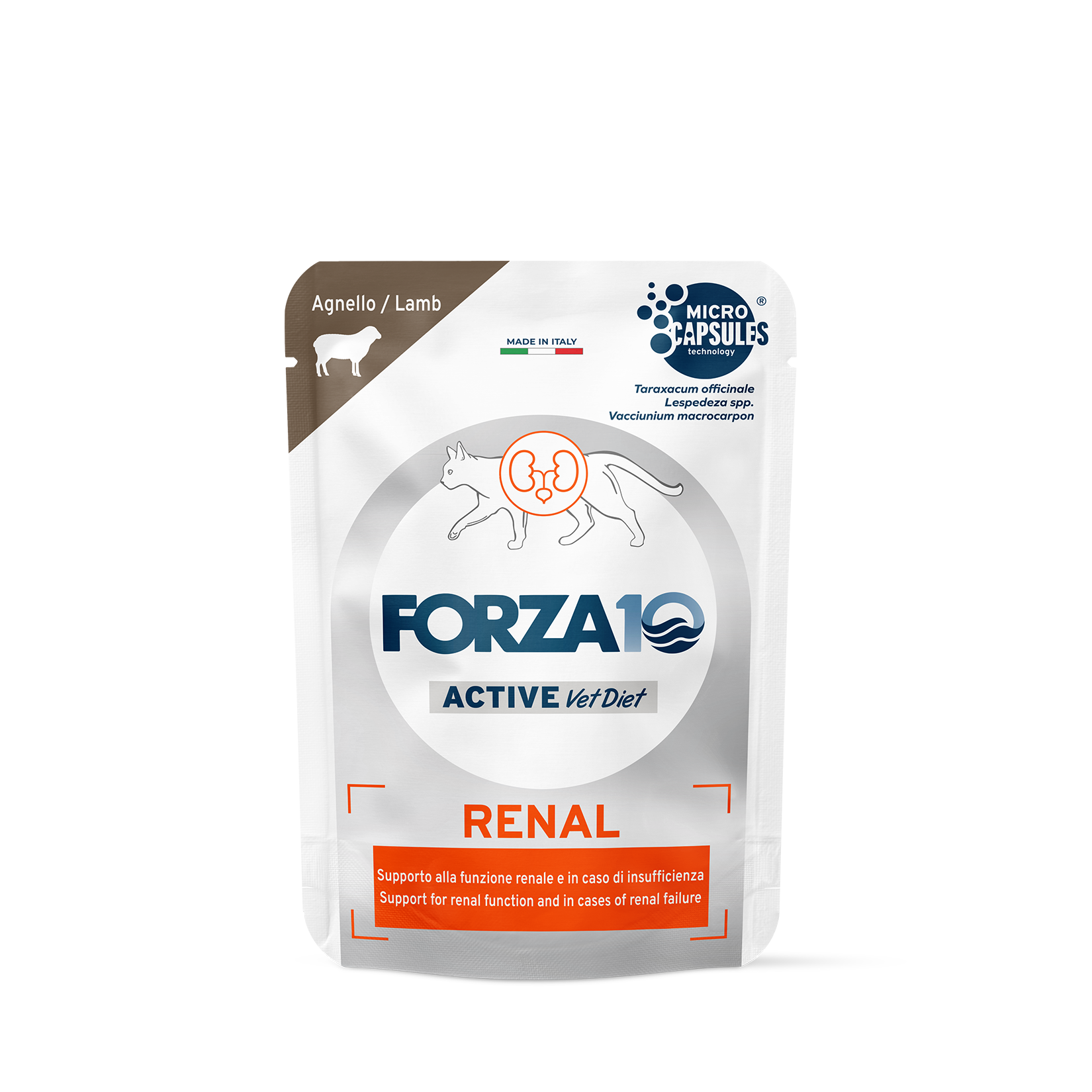 Forza10 Active VetDiet Renal mitrā barība kaķiem 12x80g