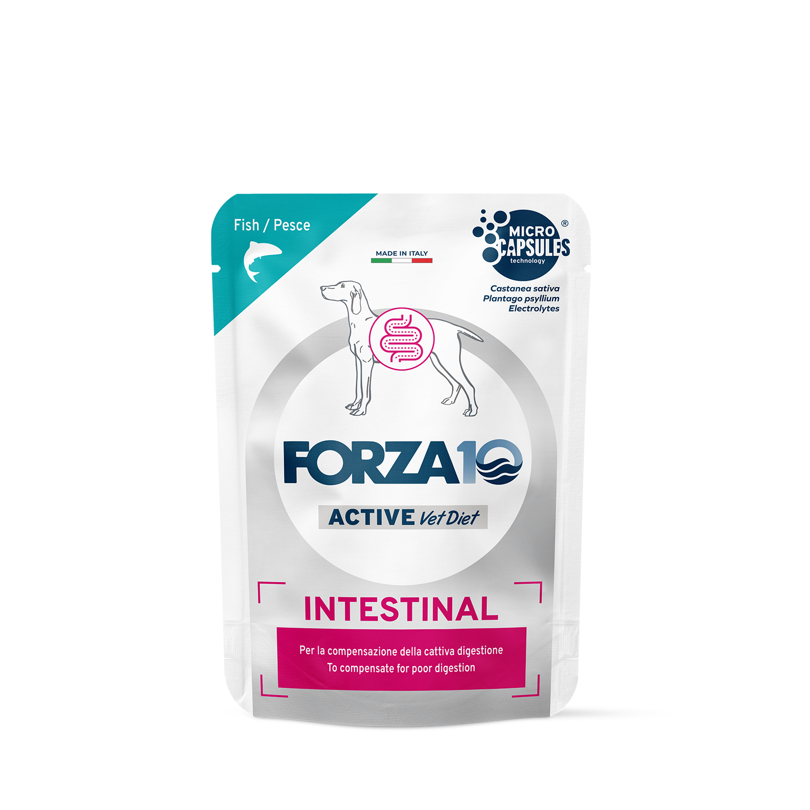 Forza10 Active VetDiet Intestinal mitrā barība suņiem 12x100g