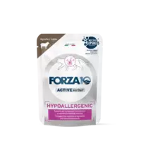 Forza10 Active VetDiet Hypoallergenic ar jēru mitrā barība kaķiem 12x80g