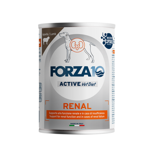Forza10 Active VetDiet Renal mitrā barība suņiem 6x390g