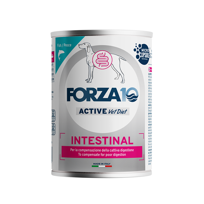 Forza10 Active VetDiet Intestinal mitrā barība suņiem 6x390g