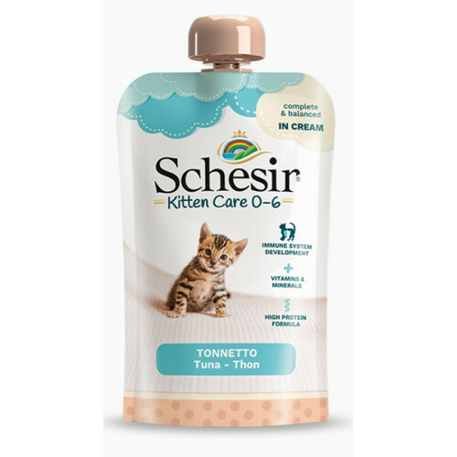 Schesir tuna cream for kittens 150g