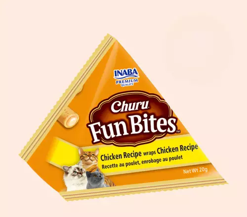 CHURU FUN BITES CAT TREAT CHICKEN 12G N1