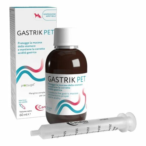 Gastrik Pet suspensija kuņģa aizsardzībai suņiem/kaķiem 60ml