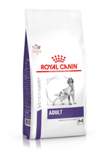 Royal Canin Dog VetDiet Adult Medium sausā barība vidējo šķirņu suņiem 4kg