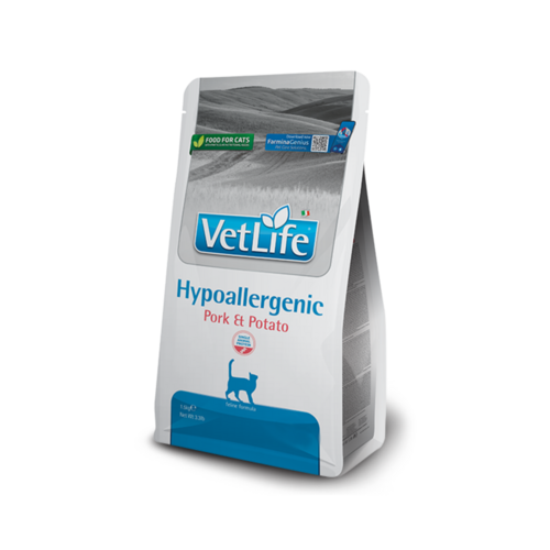 VET LIFE CAT HYPOALLERGENIC PORK & POTATO 1,5kg