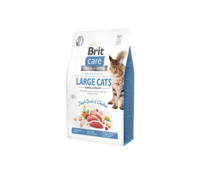 Sausā barība bez graudaugiem Brit Care Grain Free Large cats Power&Vitality lielo šķirņu kaķiem 400g