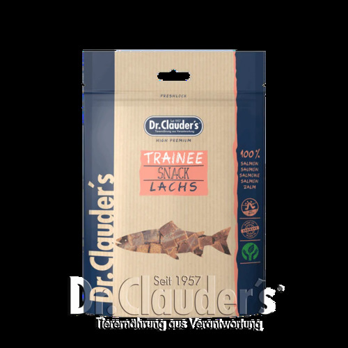 Dr.Clauder´s Trainee Kārumi - laša gaļas gabaliņi 80g