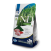 N&D dog spirulina bezgraudu sausā barība ar jēru, spirulīnu un godži ogām, vidējo un lielo šķirņu suņiem 2kg