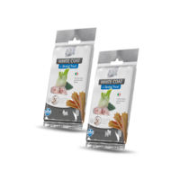 N&D dog Dental Treat, White Coat, Bezgraudu kārums suņiem baltā apmatojuma uzturēšanai, Mini 4x60g