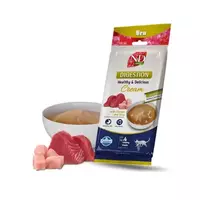N&D cat creamy krēmveida gardums ar vistu un tunci, DIGESTION 4x15g N4