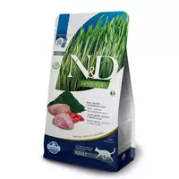 N&D cat spirulina sausā barība ar jēru, spirulīnu un godži ogām, ADULT 1,5kg