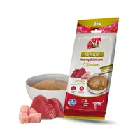 N&D cat creamy krēmveida gardums ar vistu un tunci, SENIOR 4x15g N4