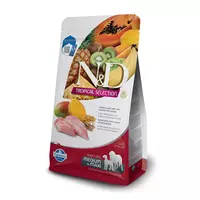 N&D dog tropical selection sausā barība ar vistu un tropiskajiem augļiem, vidējo un lielo šķierņu suņiem 10kg