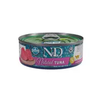N&D cat natural ar tunci, konservi kaķiem 6x140g