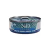 N&D cat ocean konservi ar tunci, mencu un ķirbi, kaķēniem 6x70g