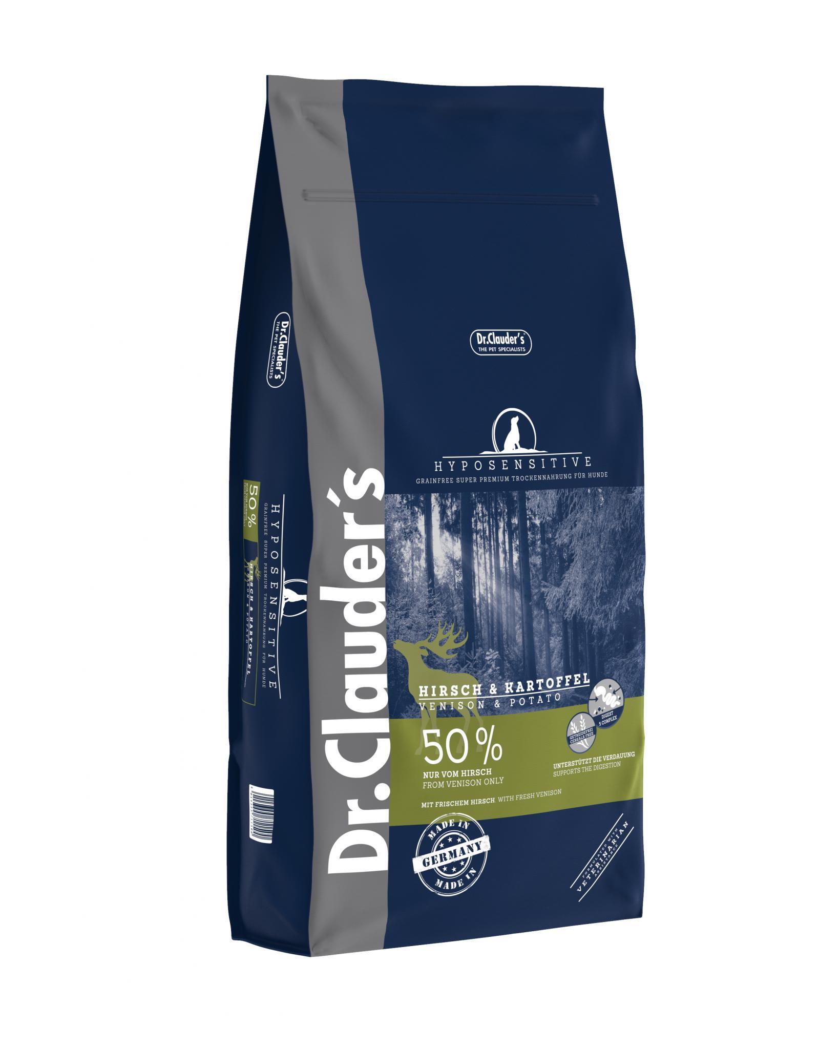 Dr.Clauder´s Hyposensitive Briedis & Kartupeļi 20kg