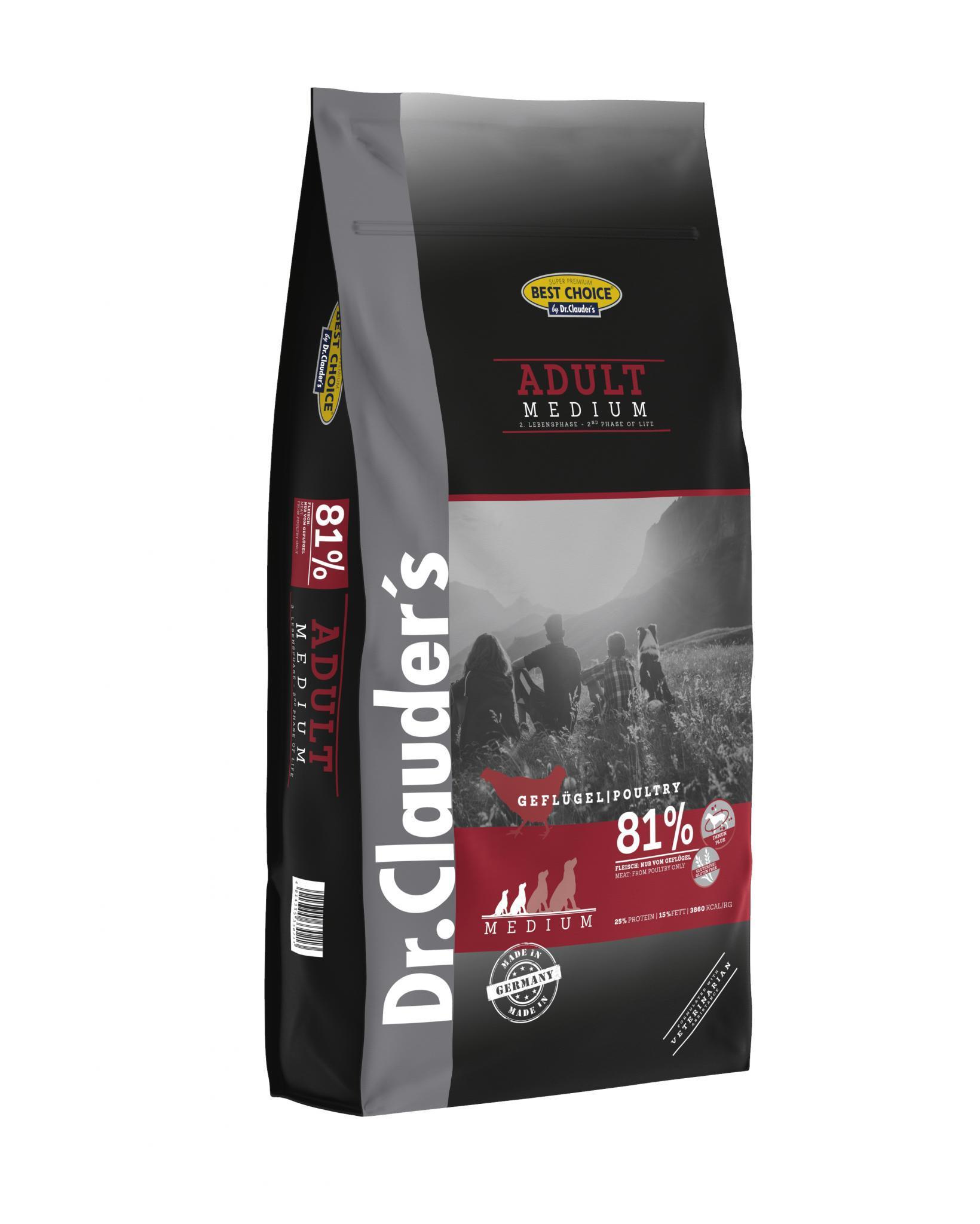 Dr.Clauder´s Best Choice Adult Medium 20kg