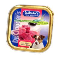 *Dr.Clauder´s Selected Meat Lasis&Rīsi, Konservi Suņiem, 6x 100g kastītē