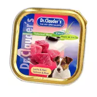 Dr.Clauder´s Selected Meat Lasis&Rīsi konservs suņiem 100g