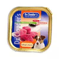 Dr.Clauder´s Selected Meat Mājputns konservs suņiem 100g