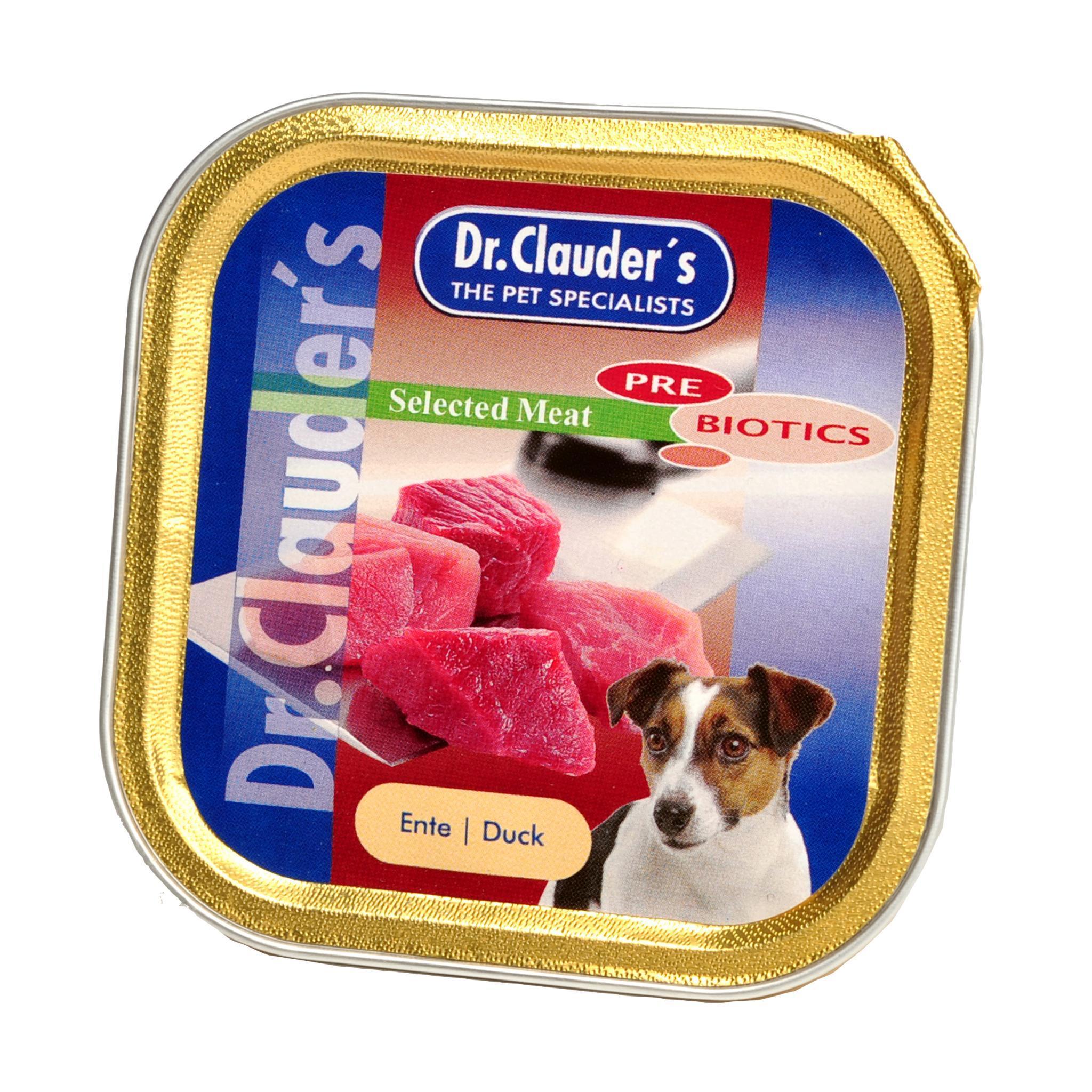 *Dr.Clauder´s Selected Meat Pīle, Konservi Suņiem, 6x 100g Kastīte