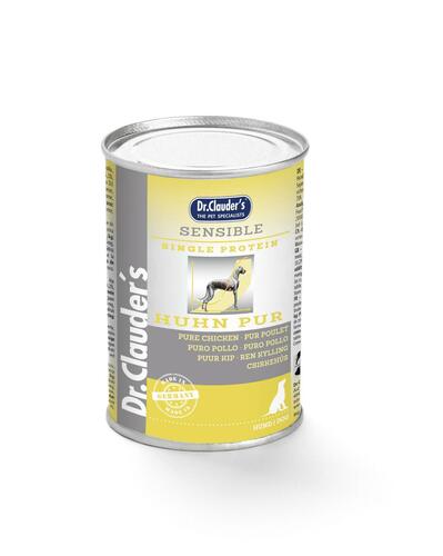 Dr. Clauder's Sensible Vista, Konservs suņiem, 6x 400g