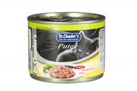 *Dr.Clauder's Selected Pearls konservi kaķiem Tītars (Pre Biotics) 6x 200g