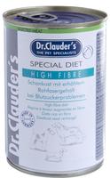 *Dr.Clauder's konservs suņiem Special Diet – High Fibre (diēta ar augstu šķiedrvielu daudzumu) 6x 400g
