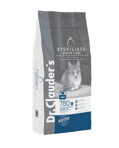 Dr. Clauder's High Premium Sterilized Senior/Light 10kg