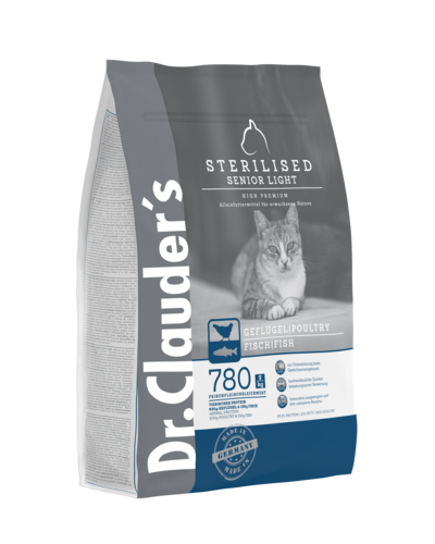 *Dr.Clauder's High Premium Sterilized Senior/Light, 4kg