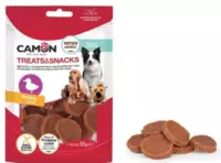 CAMON TREAT & SNACK CHIPS AE500- GARDUMS PIEAUGUŠIEM SUŅIEM (PĪLE), 80g