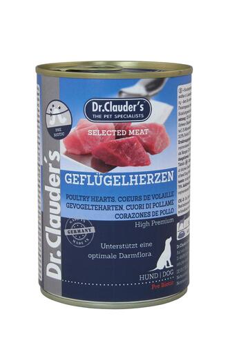 Dr. Clauder's Mājputnu Sirdis, Dog Food PRE BIOTIC, 400g