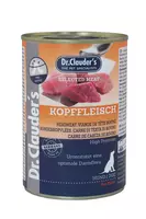 Dr. Clauder's Liellopu galvas gaļa, Konservs suņiem PRE BIOTIC , 400g