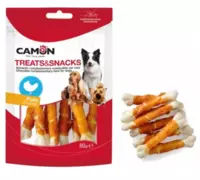 CAMON TREAT & SNACK CALCIUM BONE AE016- GARDUMS PIEAUGUŠIEM SUŅIEM (VISTA), 80g